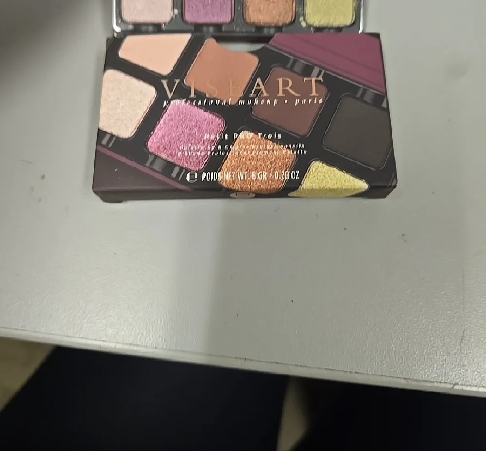 Viseart Petit Pro Eyeshadow Palette - Pink, Purple, Green, Gold